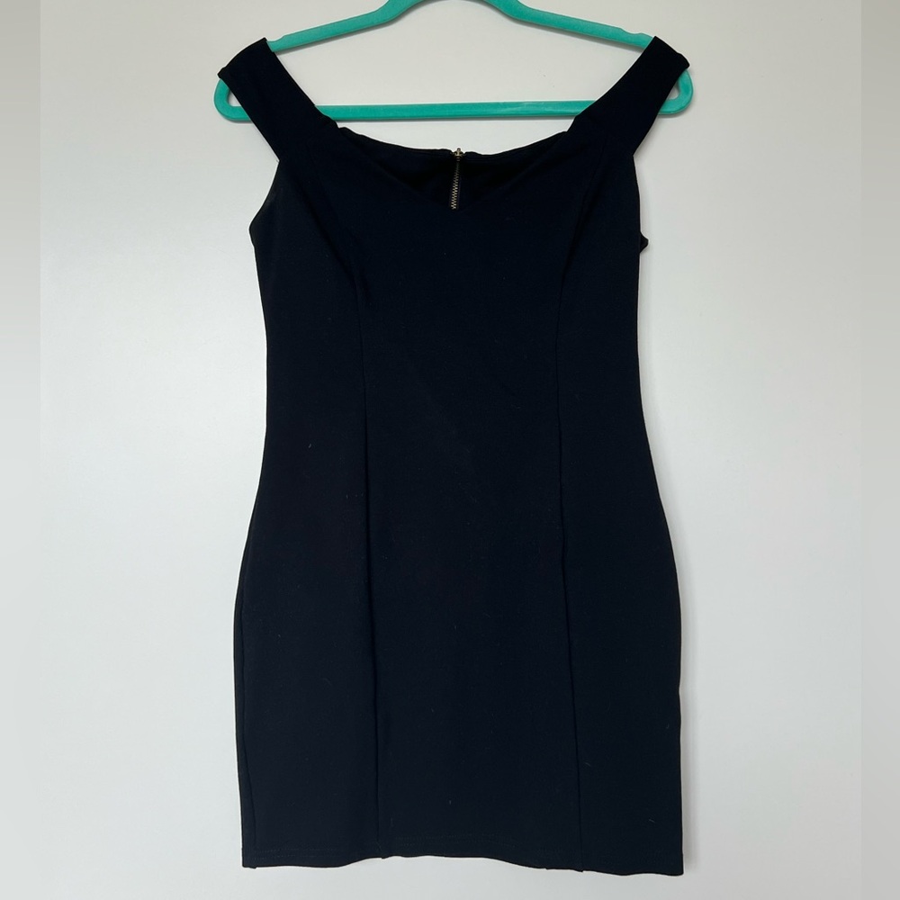 Topshop Off-the-Shoulder Mini Dress